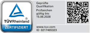 TÜV Rheinland_Zertifikat